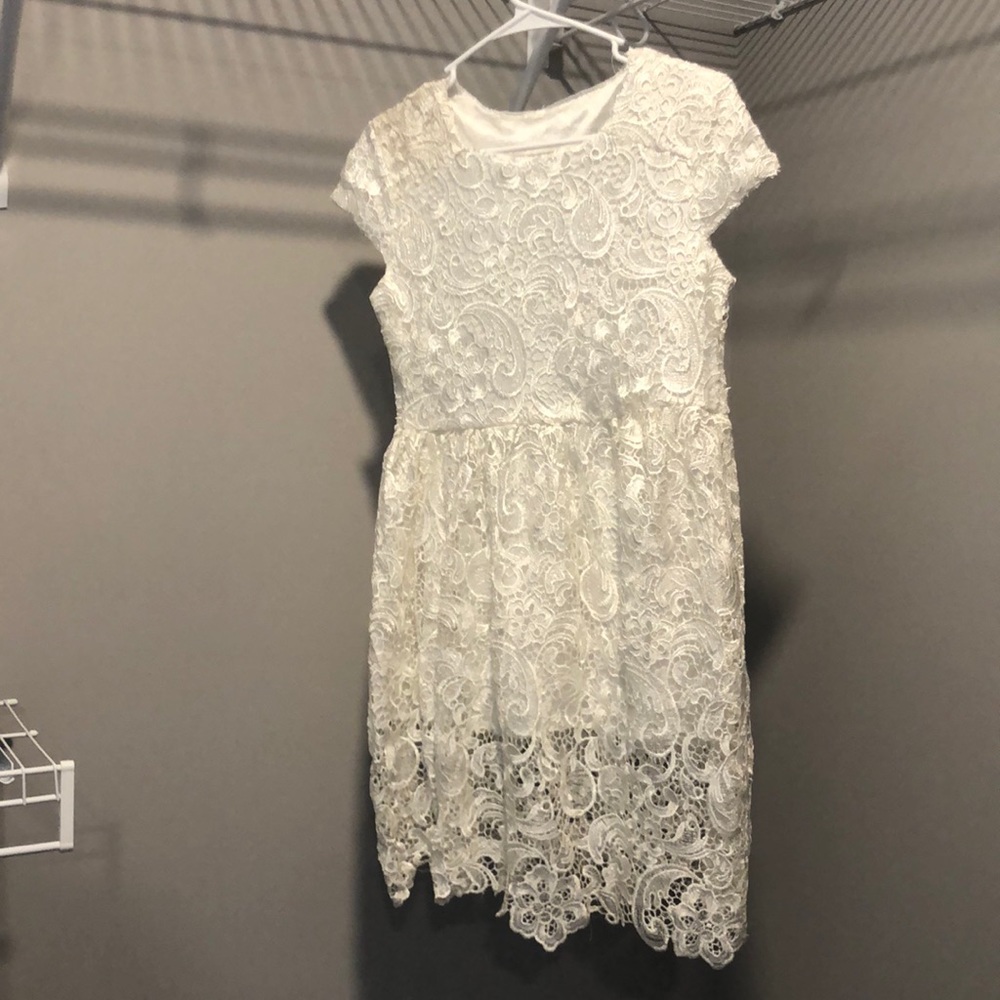 White Lace Dress